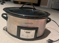 Crock-Pot 6-Quart Countdown Programmable Oval Slow Cooker