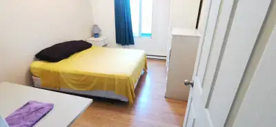 Chambres disponibles à louer dans un duplex. Une chambre fermée à l’étage et deux au rez-de-chaussée...