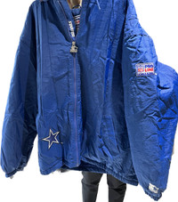 Vintage Dallas Cowboys starter Pro Line Authentic Jacket Mens XL