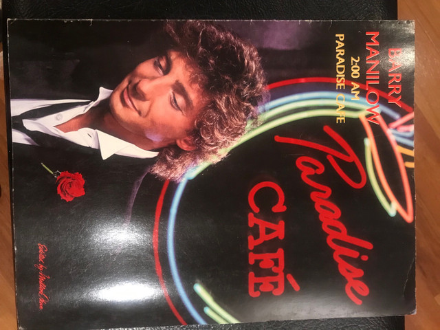 Barry Manilow 2am Paradise Cafe Music book in Other in Oshawa / Durham Region