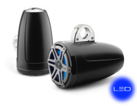JL AUDIO MARINE M880-ETXv3 8.8-inch Tower Speakers With Blue LED