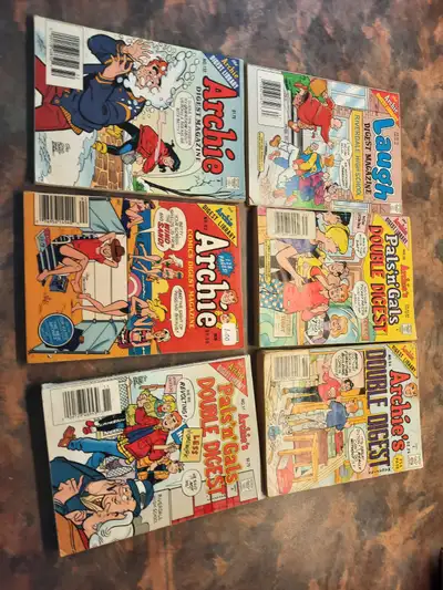 Are you a fan of Archie comic books? All in good condition. 28 in total. $20.00 for all.