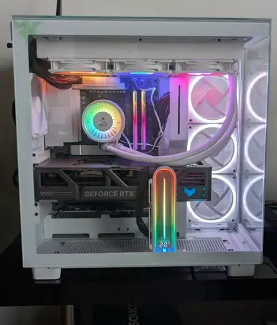Gaming PC/ AI POWERHOUSE Ultimate Configuration WHITE MATTE RGB, View more