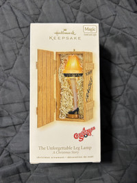 2008 Hallmark Keepsake "THE UNFORGETTABLE LEG LAMP"