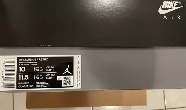 Jordan 7 retro flint in Men's Shoes in City of Toronto - Image 4