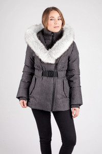 Manteau (parka coat) Toboggan ["Eva B II"] pour femme comme neuf