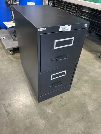 2 DRAWER METAL FILE CABINET - GREAT CONDITION, View more