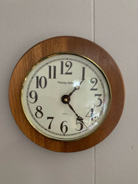 SALE PENDING!MCM Phinney Walker Round Wooden Wall Clock