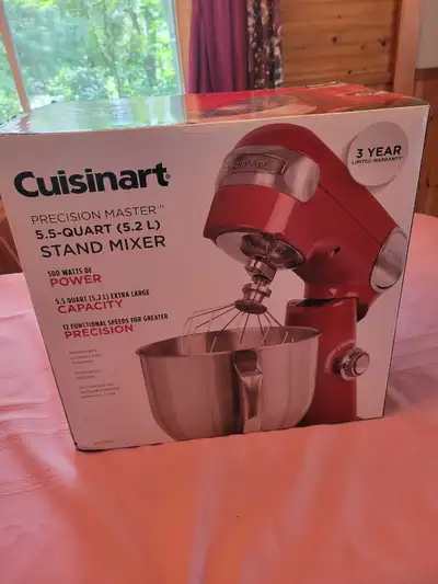 Cuisinart 5.5 Quart mixer, View more