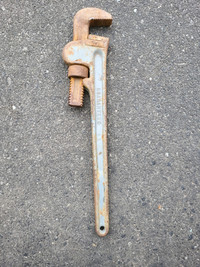Vintage Craftsman 18 inch Plumbers Straight Pipe Wrench