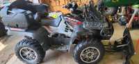 2004 Polaris Sportsman 700efi twin with trailer