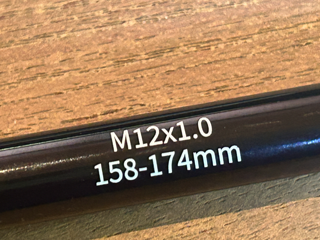 Burley Thru Axle – New – 12 x 1.0mm, 158-174mm in Frames & Parts in Markham / York Region - Image 4