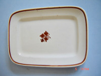 Antique Tea Leaf Copper  Lustre  Platter-Alfred Meakin-England