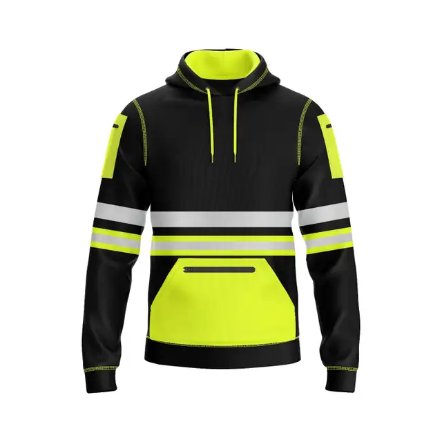 JP's Reflective Hoodies Long Sleeve High Visibility Fleece linin in Men's in Mississauga / Peel Region - Image 3