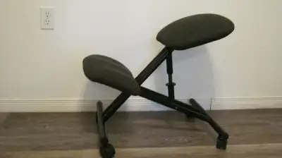 Ergonomic Kneeling Chair, Adjustable Stool for Home and Office in good condition. Smoke, Pet free ho...