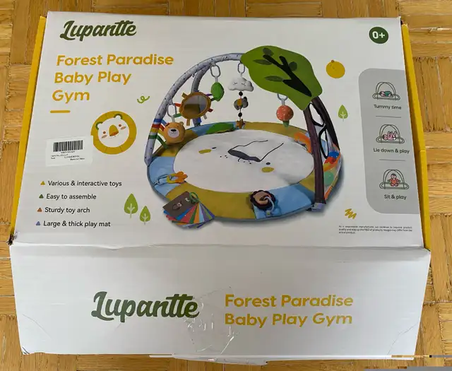 Lupantte Forest Paradise Baby Play Gym in Playpens, Swings & Saucers in City of Toronto - Image 3