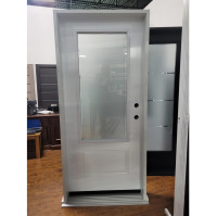 White Steel Single Door  36" For sale