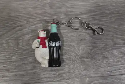 Coca-Cola Polar Bear Keychain , View more
