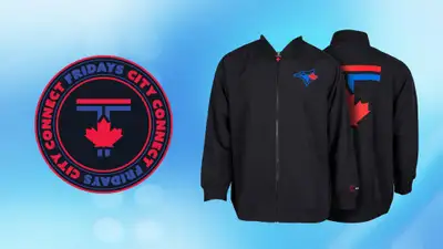 Toronto Blue Jays Brand New City Connect Bomber Jacket, View more