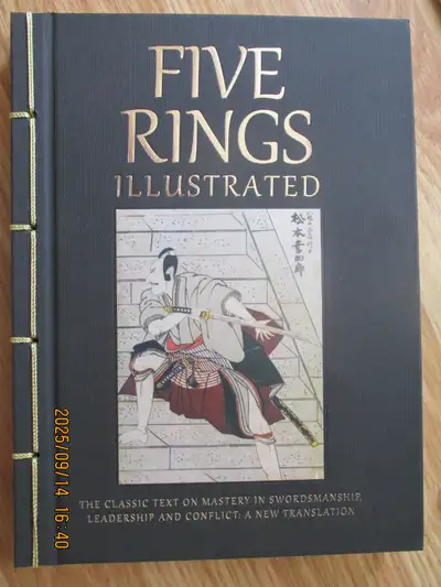 FIVE RINGS ILLUSTRATED by Miyamoto Musashi - 2022, View more