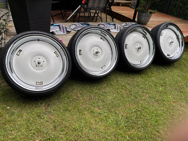 DUB CROWN SPINNERS CHROME WHEELZ in Tires & Rims in Ottawa - Image 2