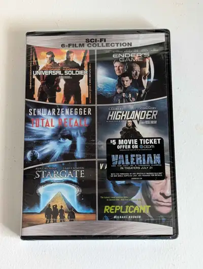 Sci-Fi 6-Film Collection DVD