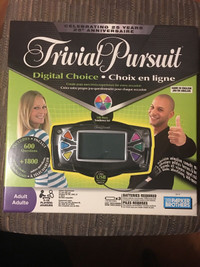Trivial Pursuit Digital Choice Electronic Game 25th Anniversary