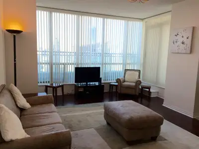 Bright and spacious 2 bed and 2 bath FURNISHED condo available for temporary and longterm rent at af...