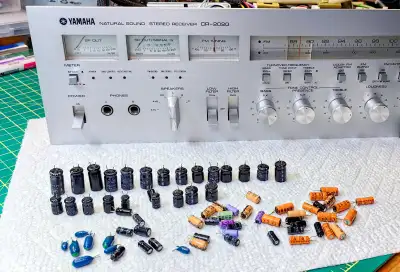 Vintage YAMAHA Receiver CR-2020/1020 Restoration, View more