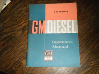 GM 2 - 71 Diesel Engines Operators Manual 1959