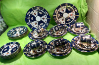 Antique  hand painted dishes and tea sets 