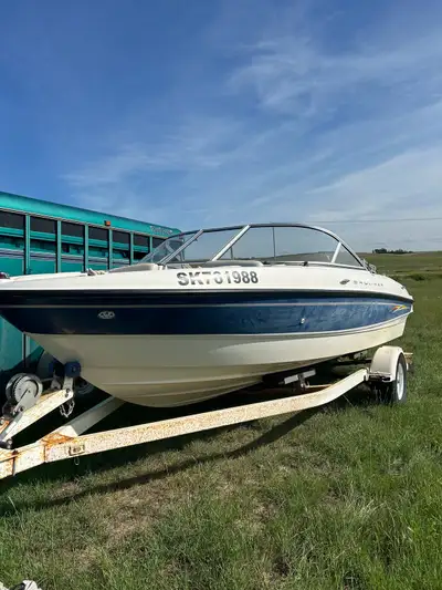 We are selling our 2005 18.5 foot Bayliner boat, 4.3 Merc Inboard motor Swim platform and Bimini Run...