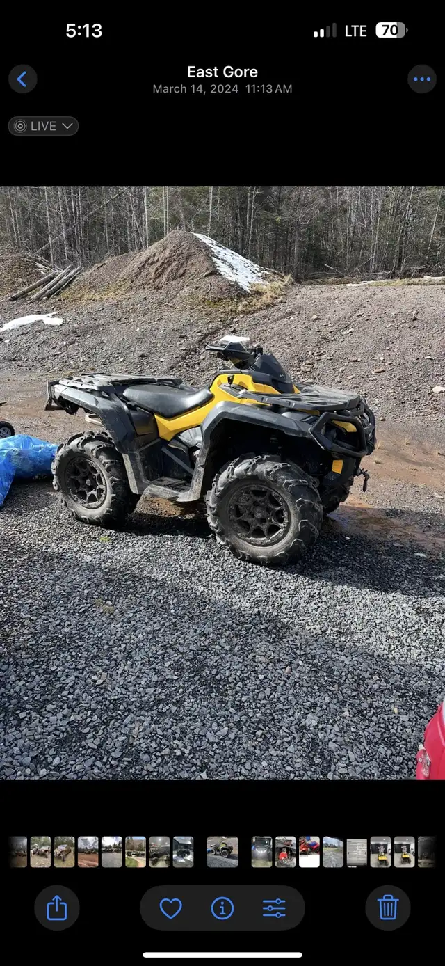 Can am Outlander XTP 1000 in ATVs in Truro - Image 3