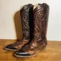 Sancho cowboy western leather boots (femme)