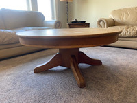Solid OAK antique coffee table