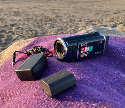 JVC Everio Camcorder GZ-HM30BU DUAL HD SD Digital Video Camera, View more