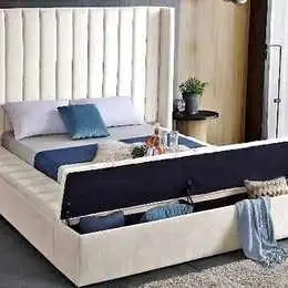 Queen Bed Frame with Storage, View more