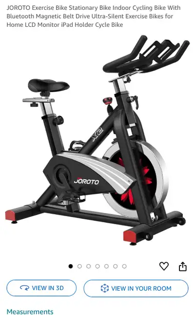 Joroto spin bike $200 OBO Also size 40 cycling shoes and aluminum pedals $100 OBO Call or text Cory...