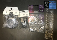 IKEA or UMBRA curtain rings, shower rings NEW