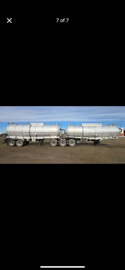 2012 tremcar 32m3 front slpit 32 pup Fully cviped fresh tank inspection done some liner work as well...