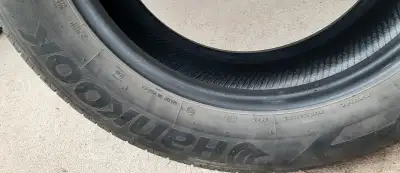 2 tires only All season Hankook kinergy gt tires Made in 2017 ( 0817) Used for few seasons 1 season...