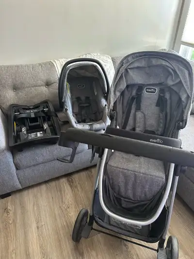 Evenflo omni plus travel system, View more