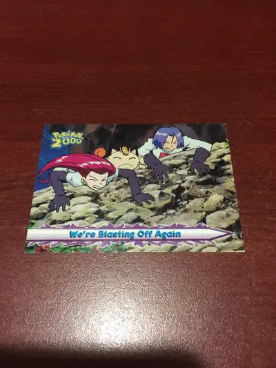 POKEMON THE MOVIE 2000, WE'RE BLASTING OFF AGAIN CARD # 71 OF 71. Hello buyer, If you see this annou...