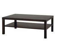 IKEA Coffee table, black-brown, 118x78 cm (46 1/2x30 3/4