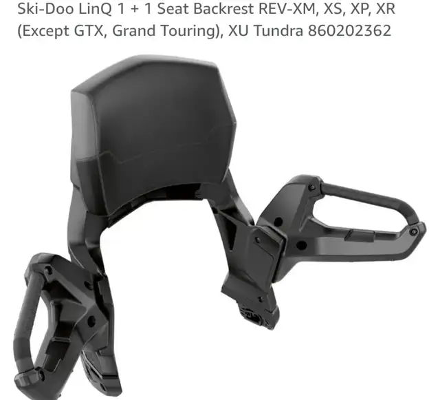 2 Up Seat 1 + 1 LinQ System2011 -2018 REV-XP, REV-XR, REV-XU Tun in Snowmobiles Parts, Trailers & Accessories in Corner Brook - Image 3