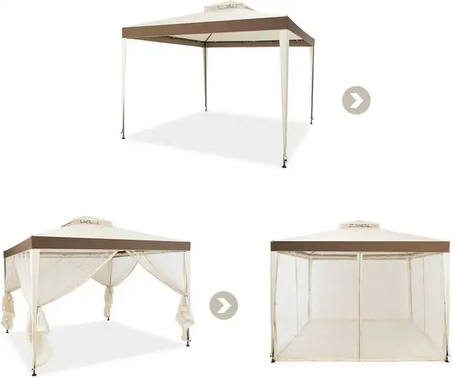 Outdoor 3m x 3m Gazebo Tent in Outdoor Décor in Cambridge - Image 6