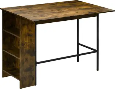 Island Breakfast Table with dropleaf front, View more