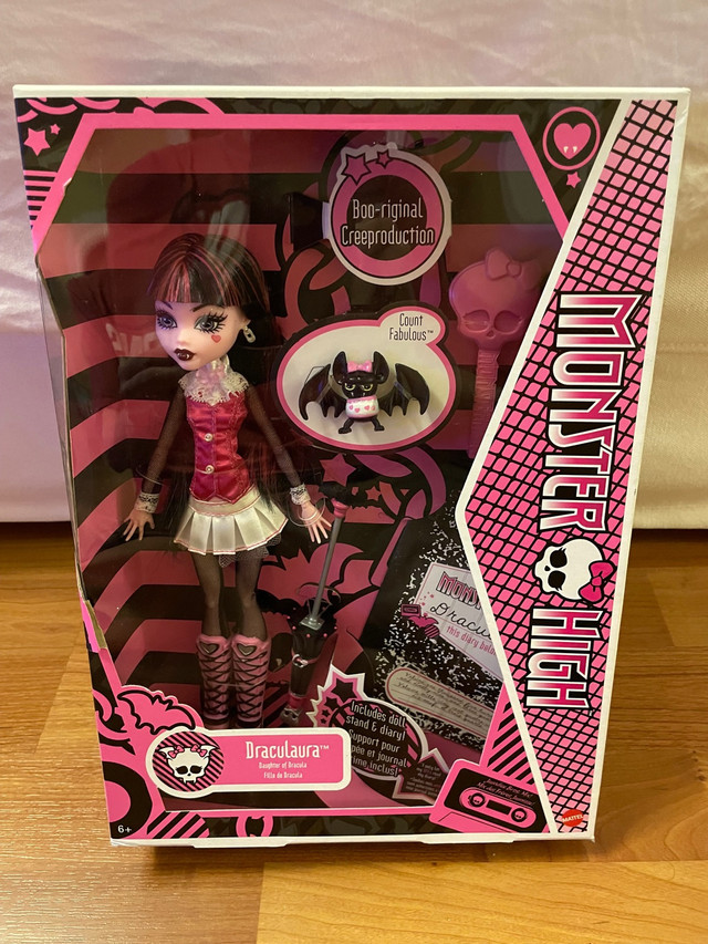 Monster High Draculaura Boo-Riginal Creeproduction doll new in Toys & Games in Oakville / Halton Region