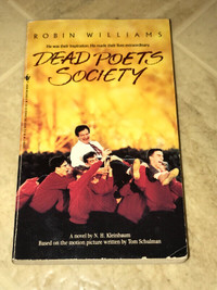 Dead Poet Society Movie Tie-In Paperback Book