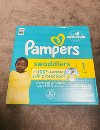 Pampers Swaddlers Diapers, Size 1